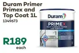 Timbercity Duram Primer Primex and Top Coat offer