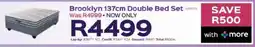 Sleepmasters Sleepmasters Brooklyn 137cm Double Bed Set offer