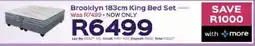 Sleepmasters Sleepmasters Brooklyn 183cm King Bed Set offer