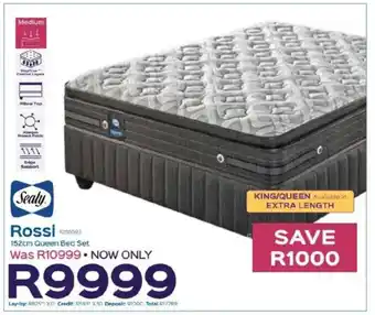 Sleepmasters Sealy Rossi 152cm Queen Bed Set offer