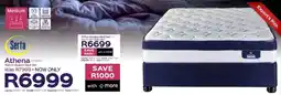 Sleepmasters Serta Athena 152cm Queen Bed Set offer
