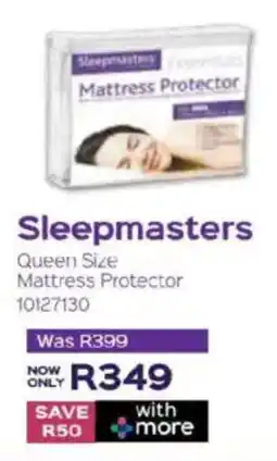 Sleepmasters Sleepmasters Queen Size Mattress Protector offer