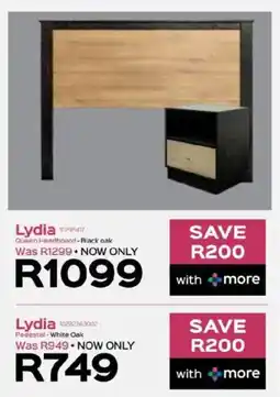 Sleepmasters Steel&Rose Lydia Queen Headboard offer