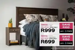 Sleepmasters Steel&Rose Senna Queen Headboard offer