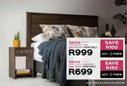 Sleepmasters Steel&Rose Senna 1 Drawer Pedestal offer