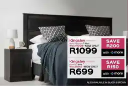 Sleepmasters Steel&Rose Kingsley Pedestal offer