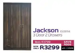 Sleepmasters Steel&Rose Jackson 3 Door 2 Drawers offer