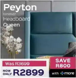 Sleepmasters Peyton Headboard Queen offer