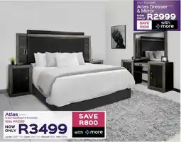 Sleepmasters Atlas Queen Headboard & Pedestals offer