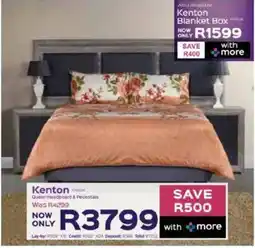 Sleepmasters Kenton Queen Headboard & Pedestals offer