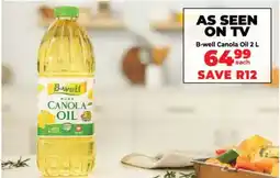 Food Lover's Market B-well Canola Oil offer