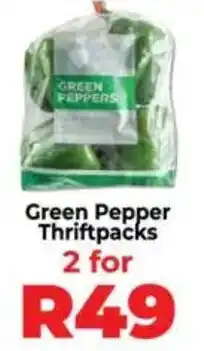 Food Lover's Market Green Pepper Thriftpacks offer