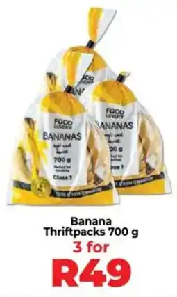 Food Lover's Market Banana Thriftpacks offer