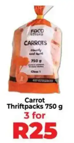 Food Lover's Market Carrot Thriftpacks offer