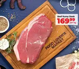 Food Lover's Market Beef Rump Steak offer