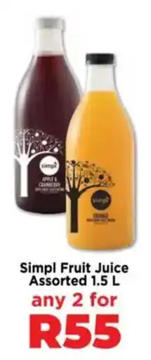 Food Lover's Market Simpl Fruit Juice Assorted offer