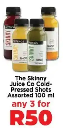 Food Lover's Market The Skinny Juice Co Cold-Pressed Shots Assorted offer