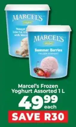 Food Lover's Market Marcel's Frozen Yoghurt Assorted offer