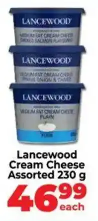 Food Lover's Market Lancewood Cream Cheese Assorted offer