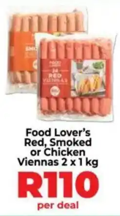 Food Lover's Market Food Lover's Red, Smoked or Chicken Viennas offer