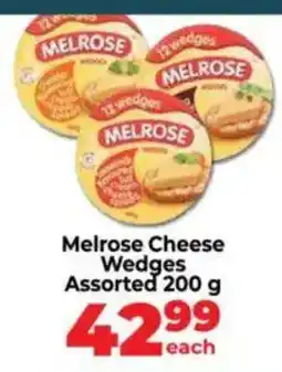 Food Lover's Market Melrose Cheese Wedges Assorted offer