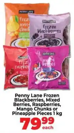 Food Lover's Market Penny Lane Frozen Blackberries, Mixed Berries, Raspberries, Mango Chunks or Pineapple Pieces offer