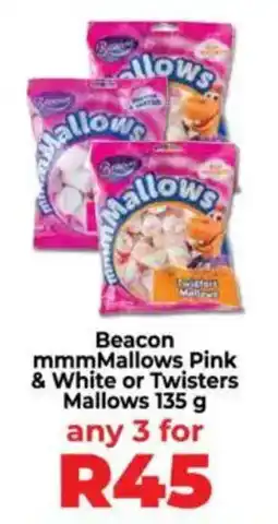 Food Lover's Market Beacon mmmMallows Pink & White or Twisters Mallows offer