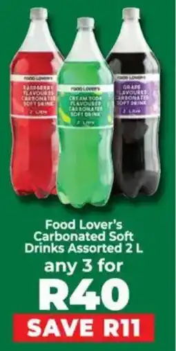Food Lover's Market Food Lover's Carbonated Soft Drinks Assorted offer