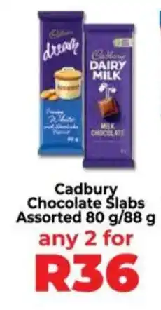 Food Lover's Market Cadbury Chocolate Slabs Assorted offer