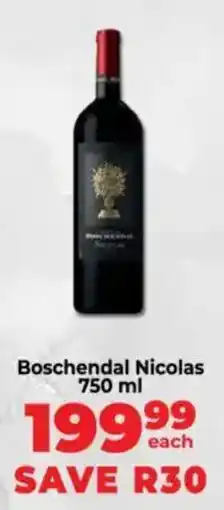 Food Lover's Market Boschendal Nicolas offer