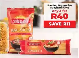 Food Lover's Market Sunblest Macaroni or Spaghetti offer