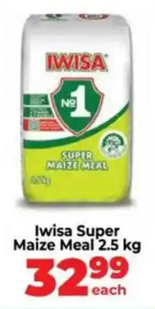Food Lover's Market Iwisa Super Maize Meal offer