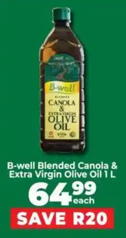 Food Lover's Market B-well Blended Canola & Extra Virgin Olive Oil offer
