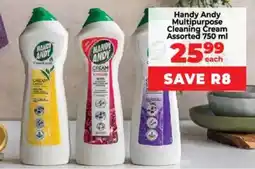 Food Lover's Market Handy Andy Multipurpose Cleaning Cream Assorted offer