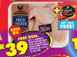 Shoprite Farmbest fresh chicken braai pack offer