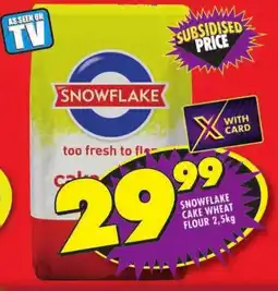 Shoprite Snowflake cake wheat flour offer