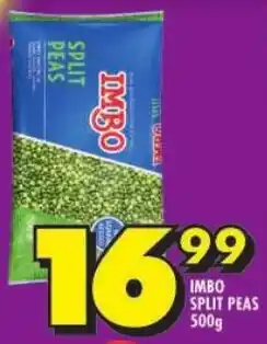 Shoprite Imbo split peas offer