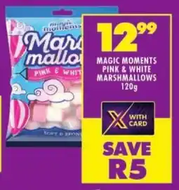 Shoprite Magic moments pink & white marshmallows offer