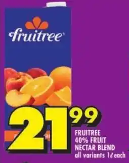 Shoprite Fruitree 40% fruit nectar blend all variants offer