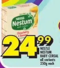 Shoprite Nestle nestum baby cereal all variants offer