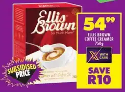 Shoprite Ellis brown coffee creamer offer