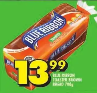 Shoprite Blue ribbon toaster brown bread offer