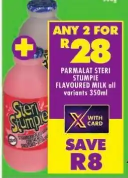 Shoprite Parmalat steri stumpie flavoured milk all variants offer
