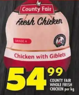 Shoprite County fair whole fresh chicken offer