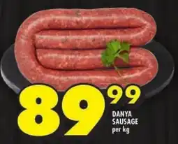 Shoprite Danya sausage offer