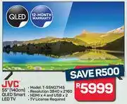 Pick n Pay JVC 55 (140cm) QLED Smart LED TV T-55NQ7145 offer