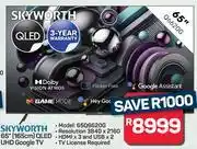 Pick n Pay Skyworth 65 (165cm)QLED UHD Google TV 65Q6620G offer