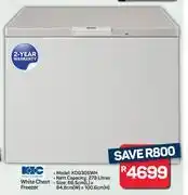 Pick n Pay KIC 279Ltr White Chest Freezer KDG305WH offer