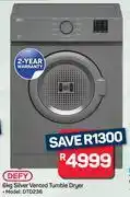 Pick n Pay Defy 6Kg Vented Tumble Dryer DTD236 offer