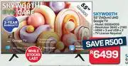 Pick n Pay Skyworth 55 (140cm) UHD Google TV 55GG400G offer